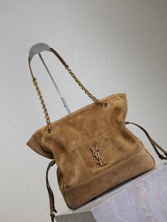 Sac A Main Yves Saint Laurent Daim Beige