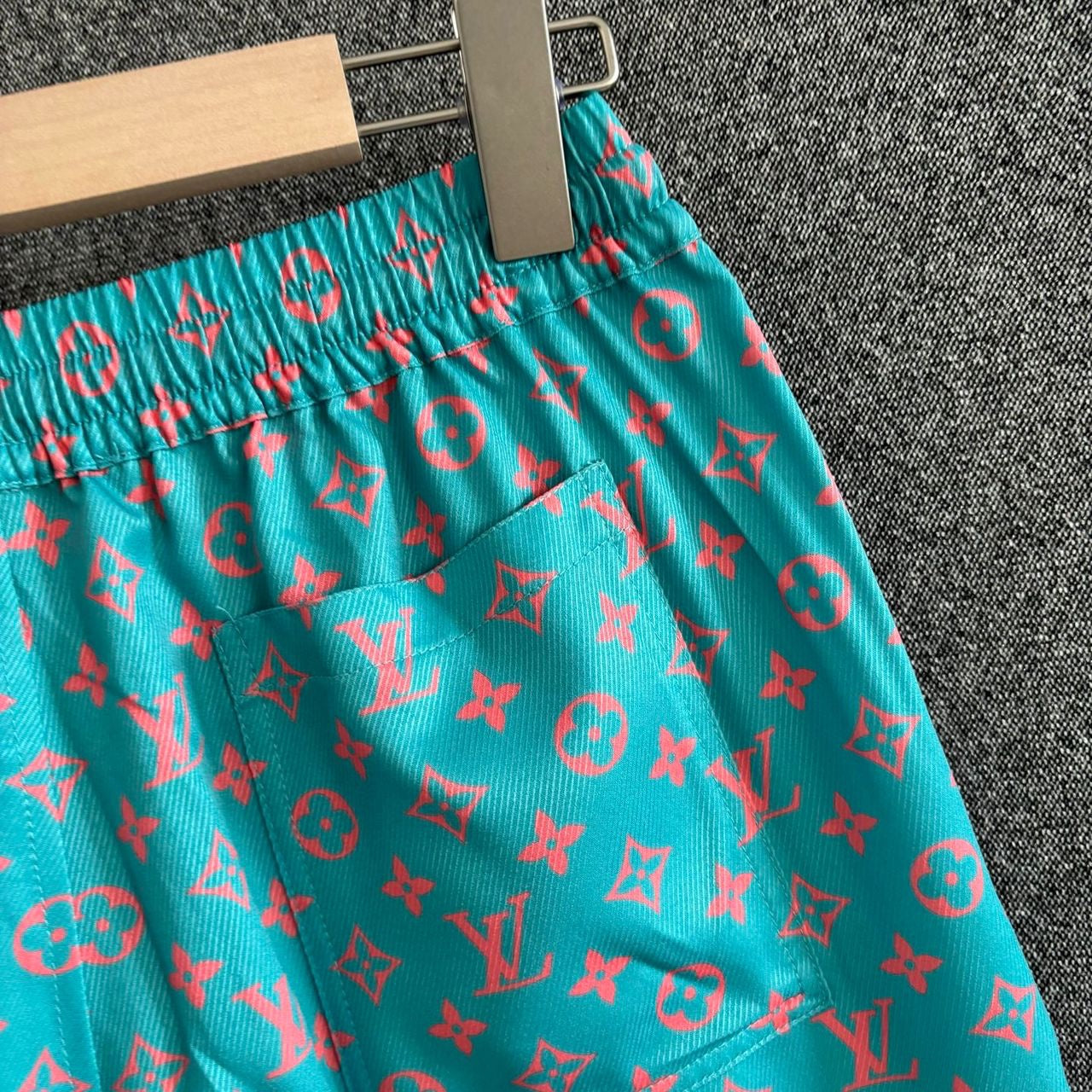 SHORT BAIN LOUIS VUITTON BLEU ROSE