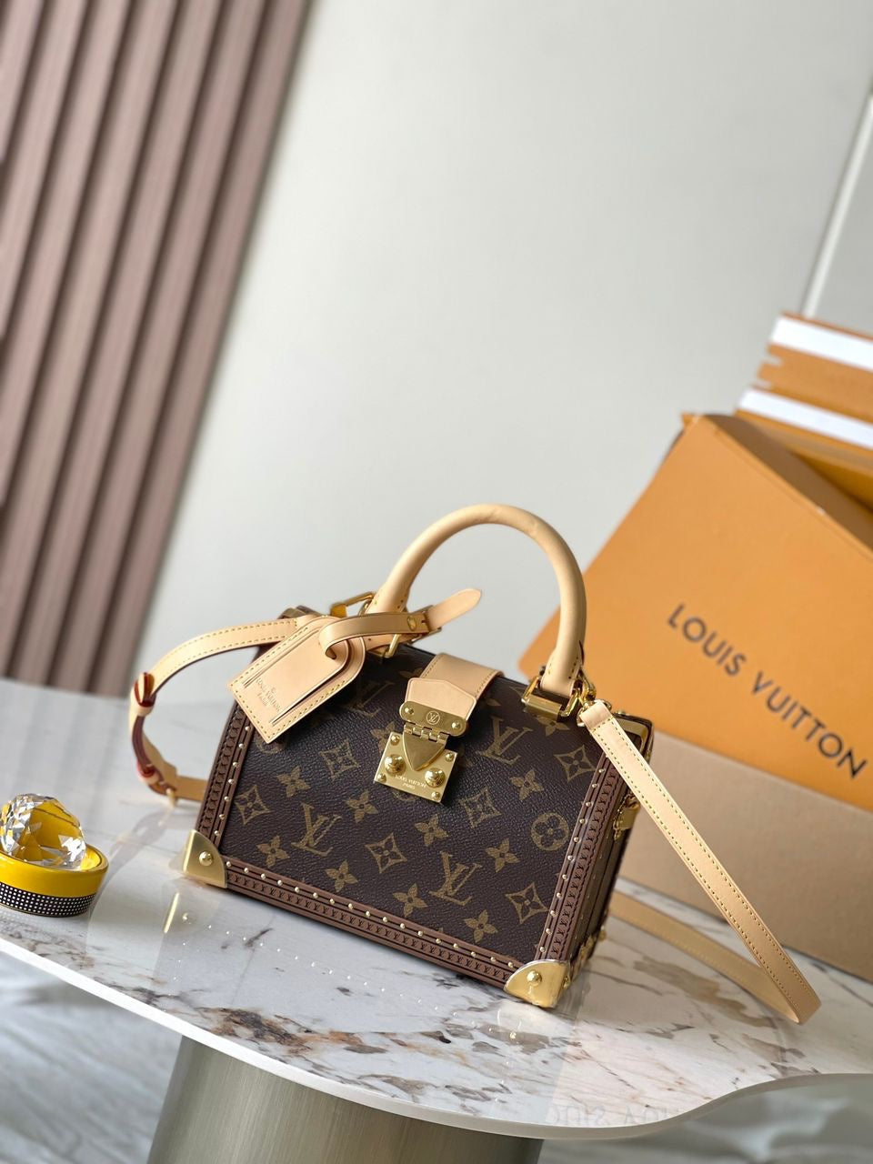 Sac A Main Louis Vuitton Speedy Trunk 20