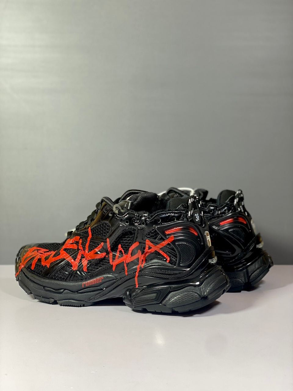 SNEAKERS BALENCIAGA RUNNER NOIR GRAFITI
