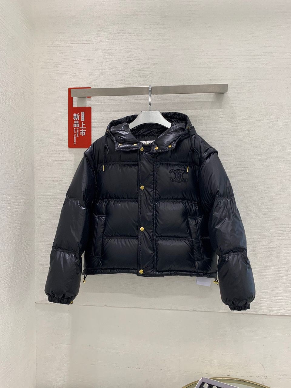Doudoune Céline Noir Femme