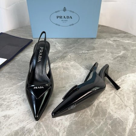Escarpins Prada Noir Glossy