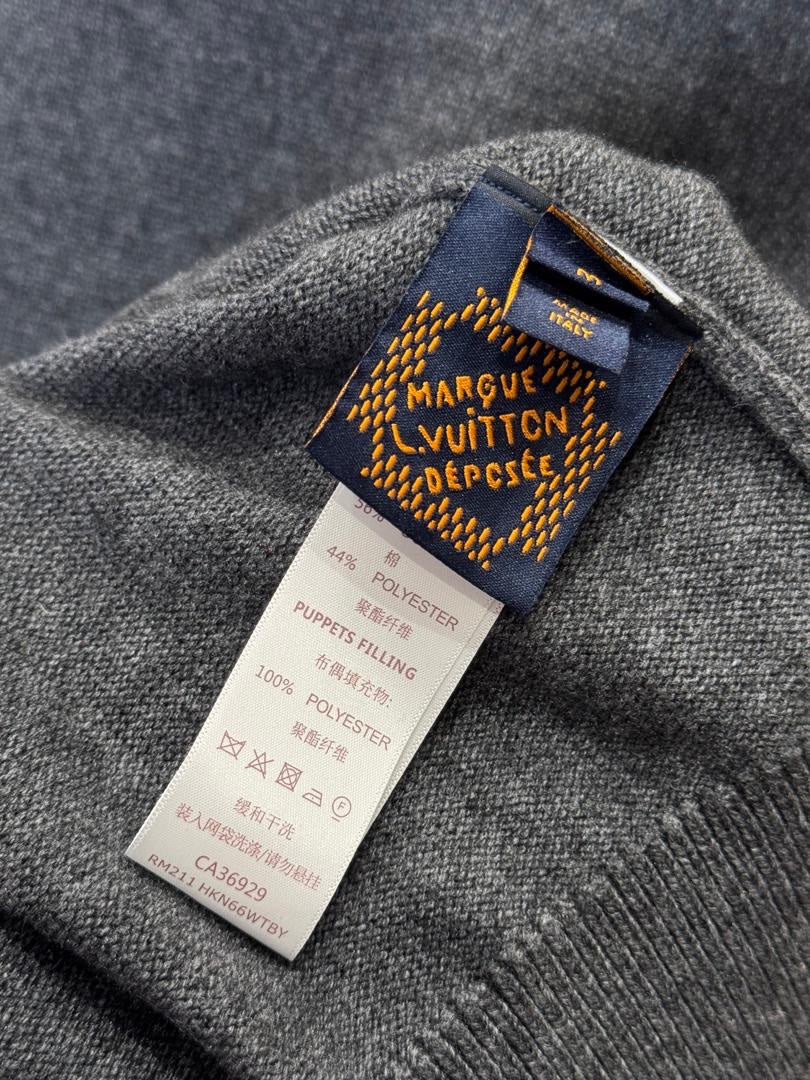 PULL COL ROULÉ LOUIS VUITTON GRIS