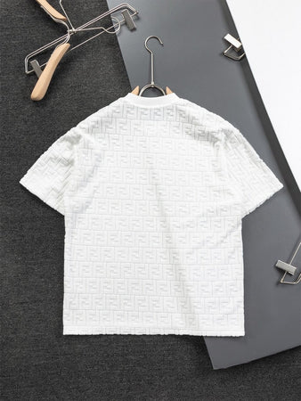 T-SHIRT FENDI FF BLANC