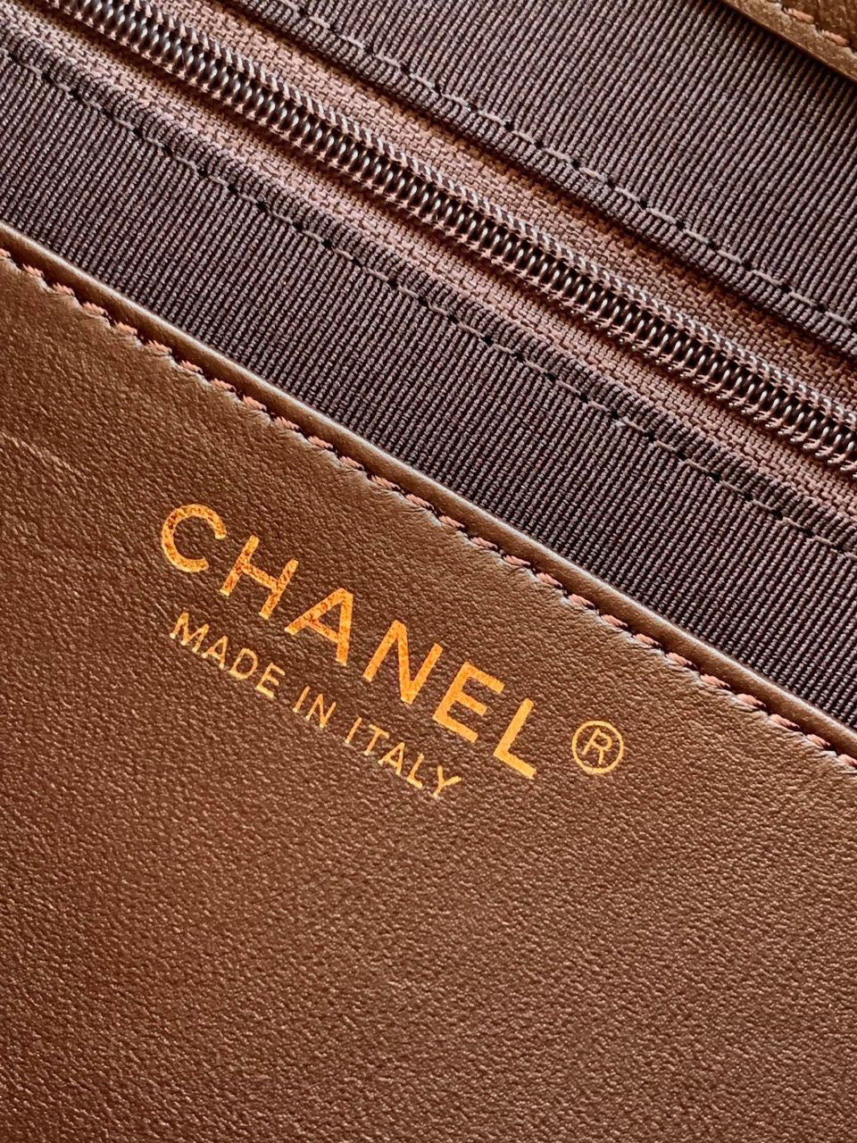 Sac A Main Chanel Daim Marron