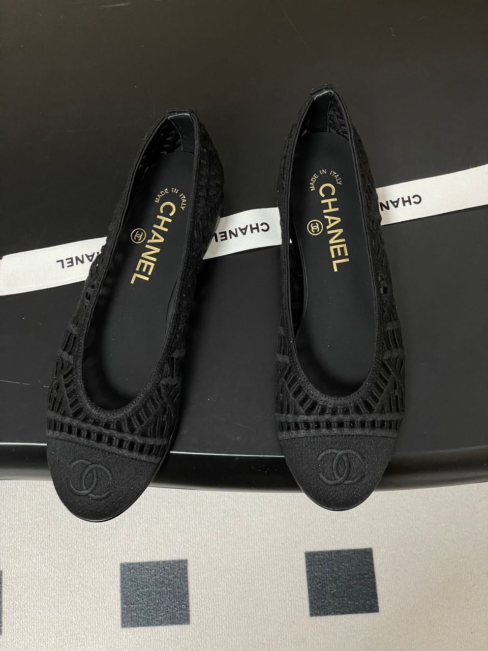 Ballerines Chanel Noir