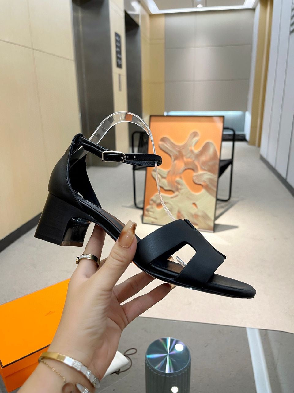 Talons Sandales Hermes Encens 50