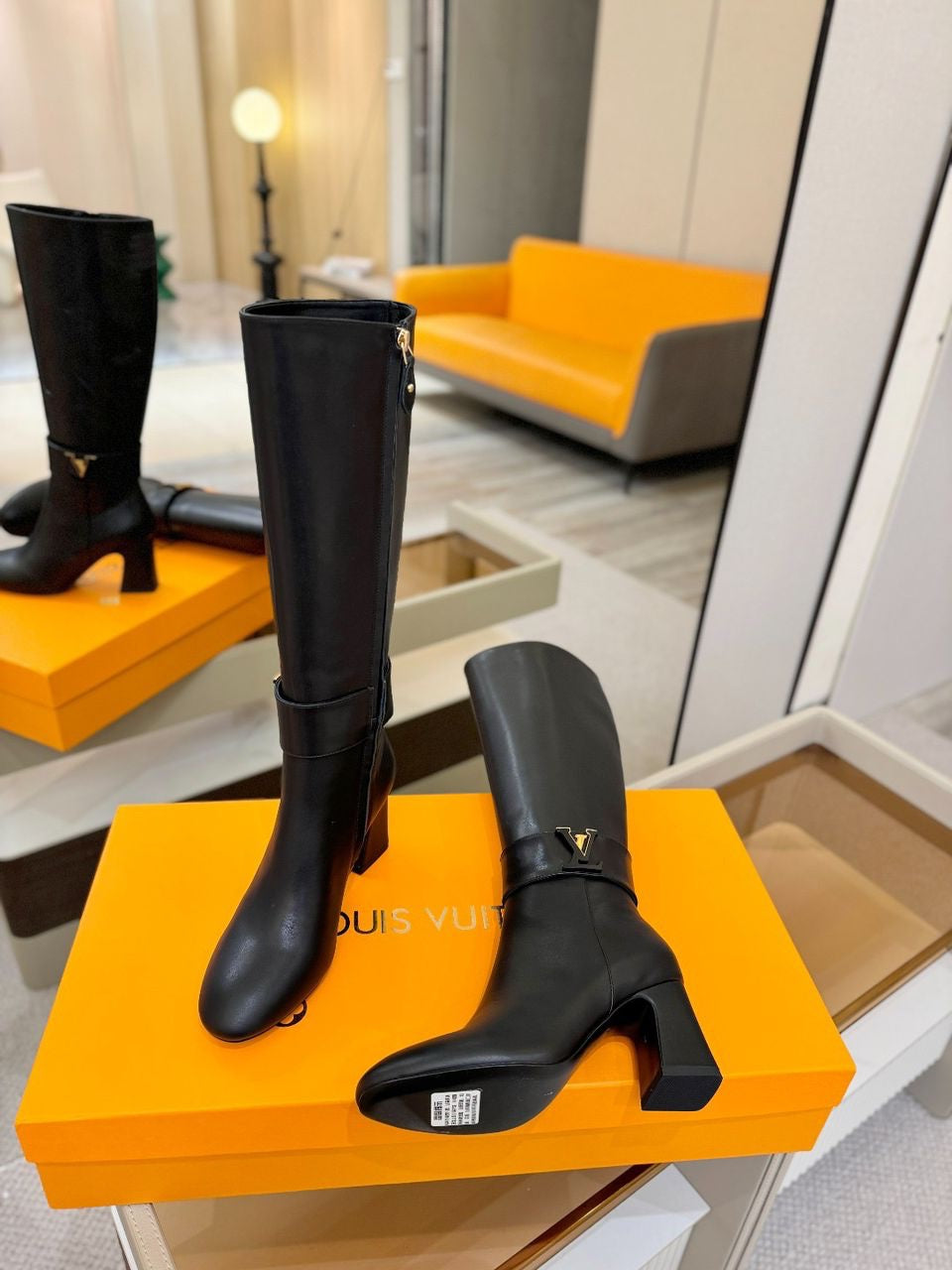 Bottes Hautes Louis Vuitton