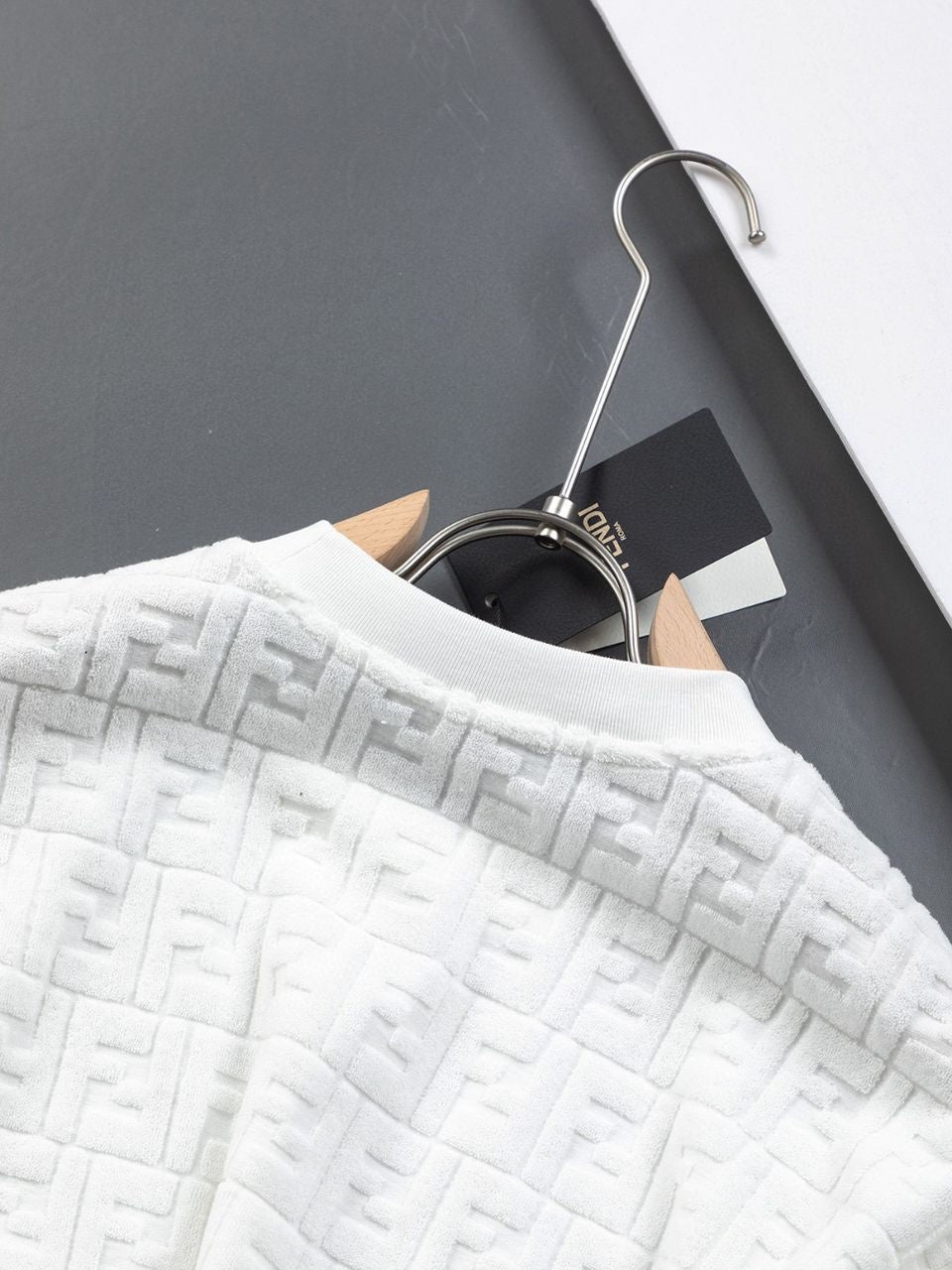 T-SHIRT FENDI FF BLANC