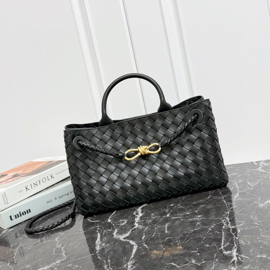 Sac A Main Bottega Veneta Intrecciato Noir