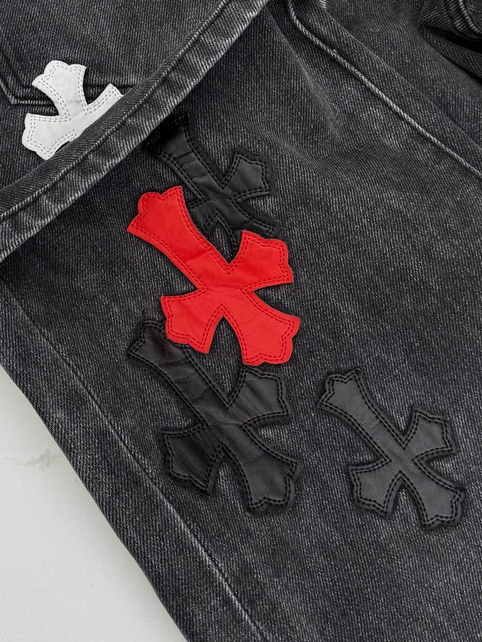 JEAN CHROME HEARTS NOIR