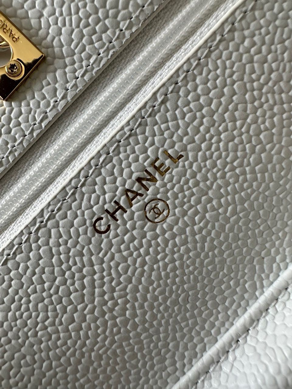 Sac Chanel Wallet On Chain Blanc