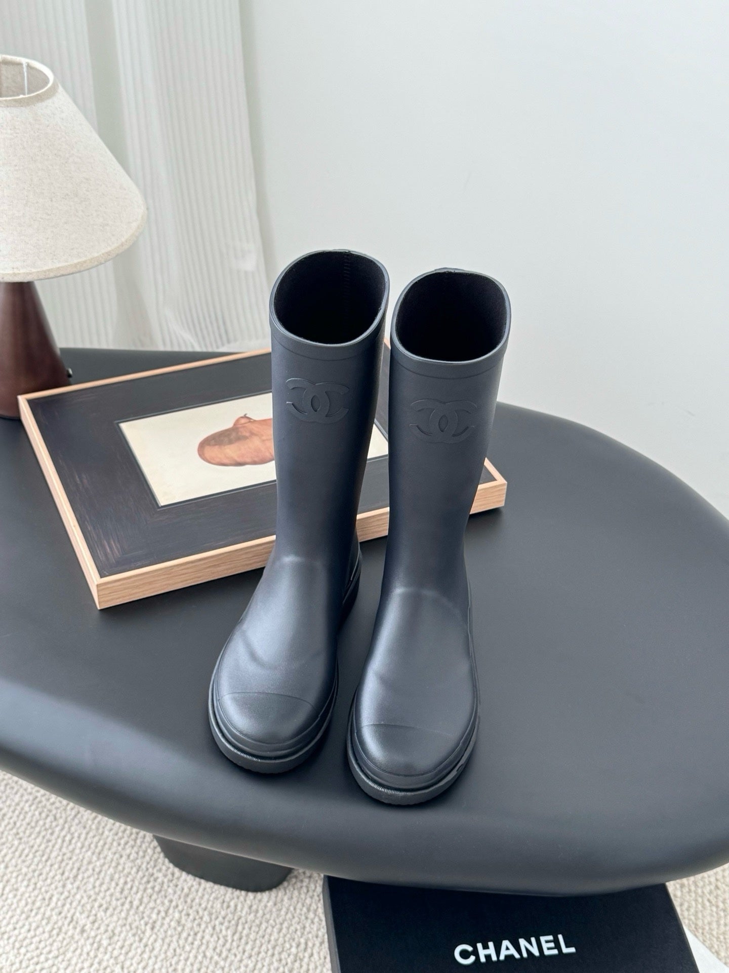 Bottes De Pluie Chanel Femme