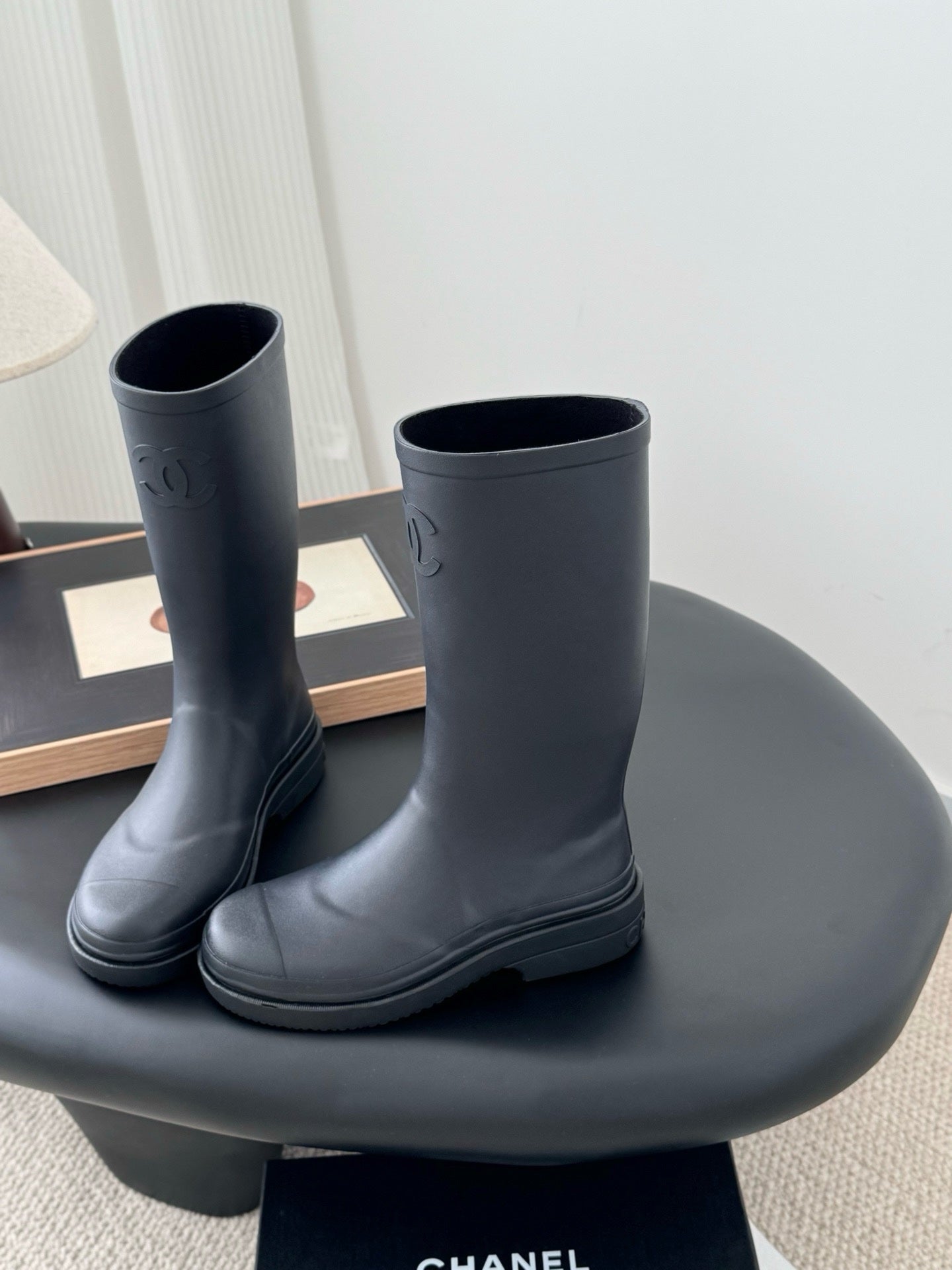 Bottes De Pluie Chanel Femme