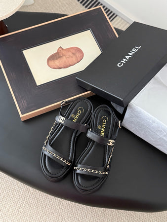Sandales Compensées Chanel Femme