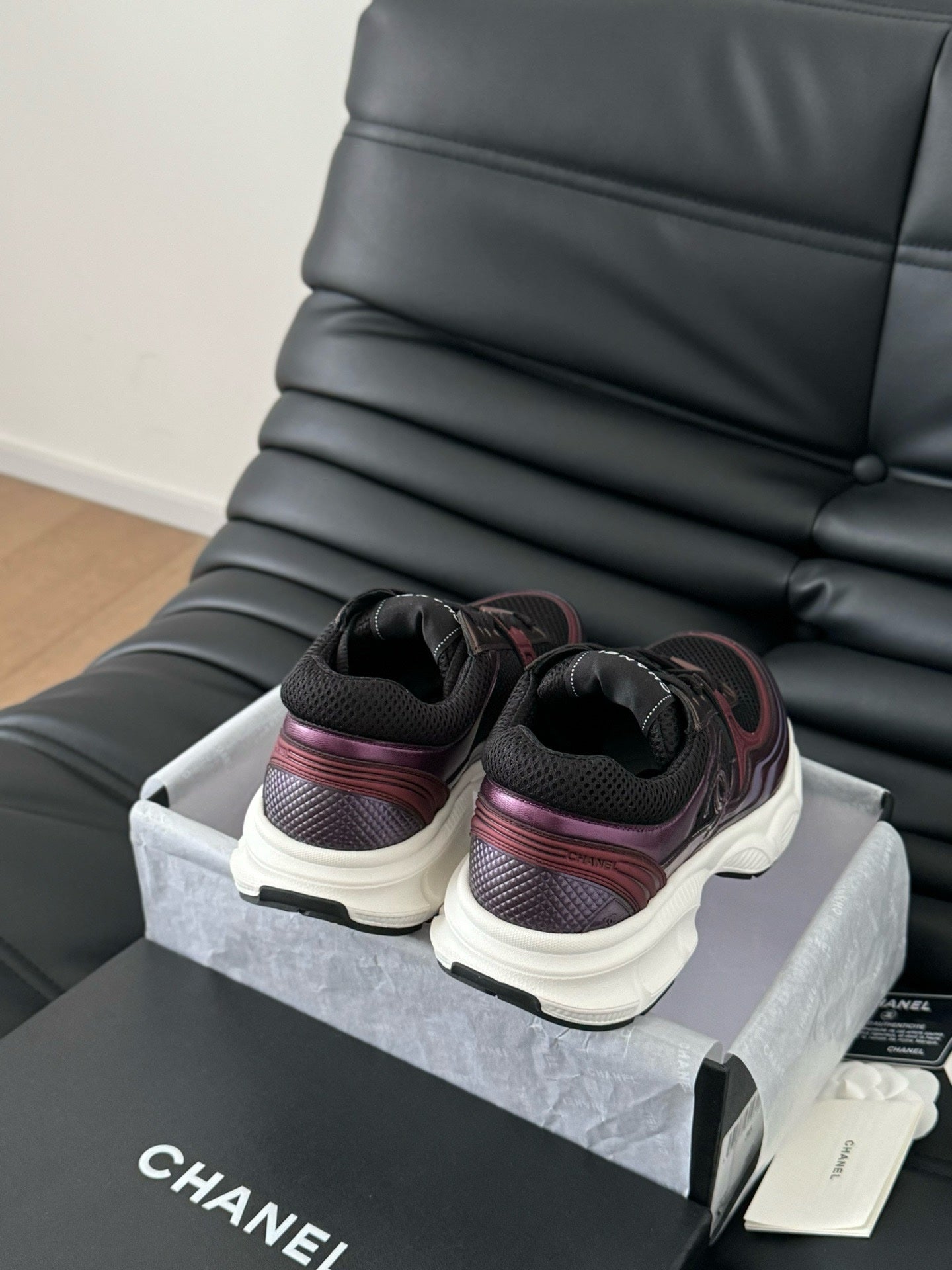 Sneakers Chanel Femme Rouge