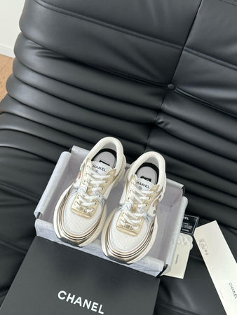 Sneakers Chanel Femme Or