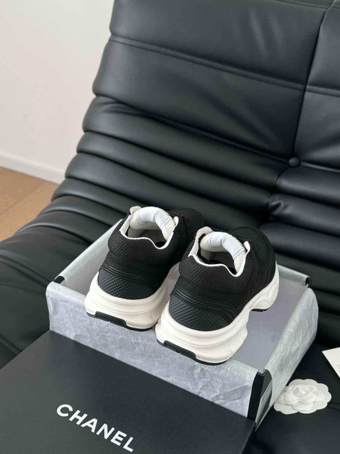 Sneakers Chanel Femme Noir