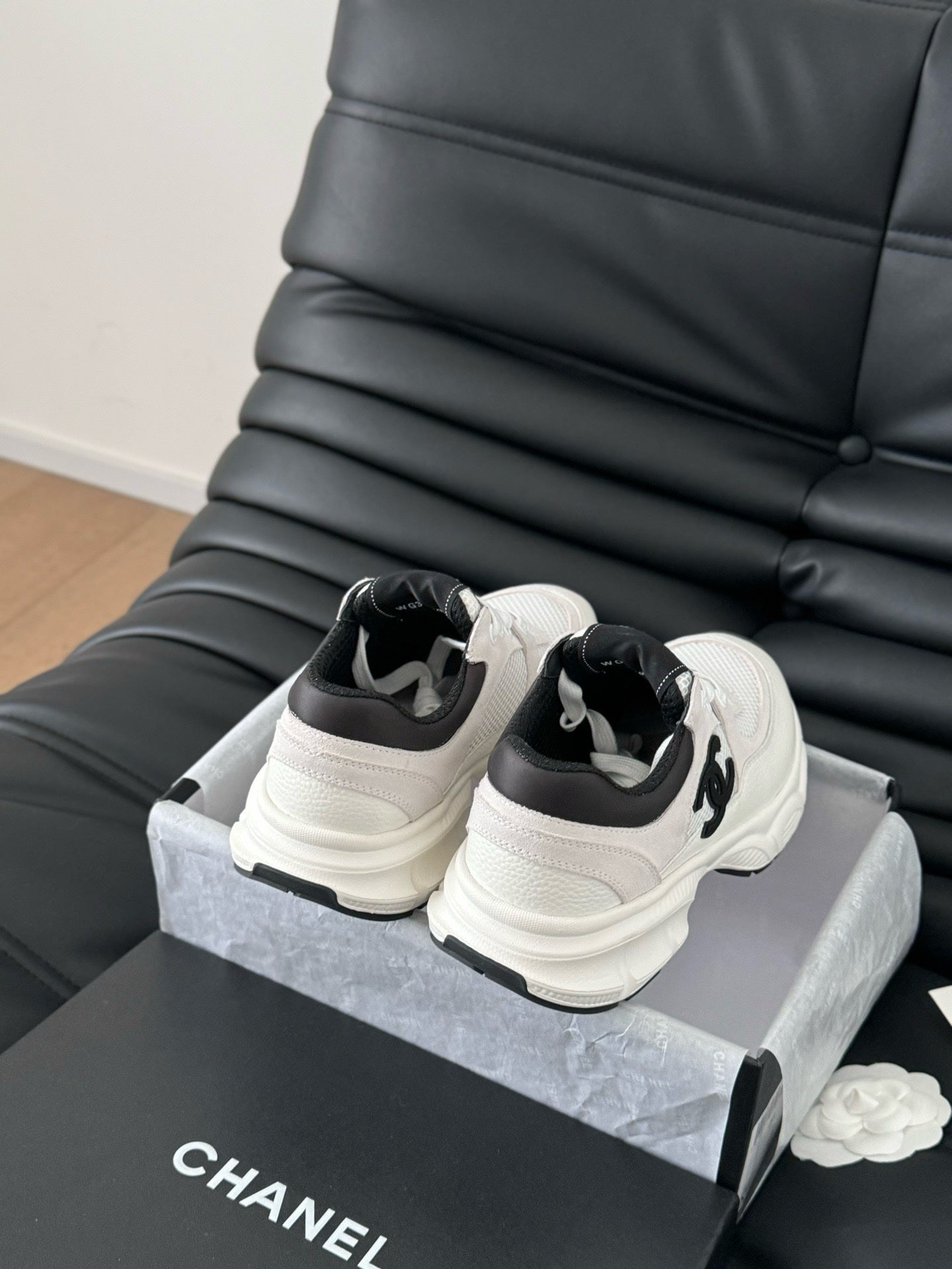 Sneakers Chanel Femme Blanc