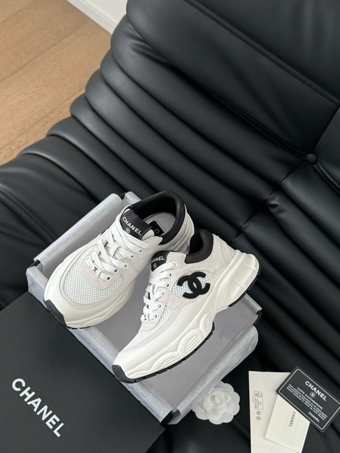 Sneakers Chanel Femme Blanc