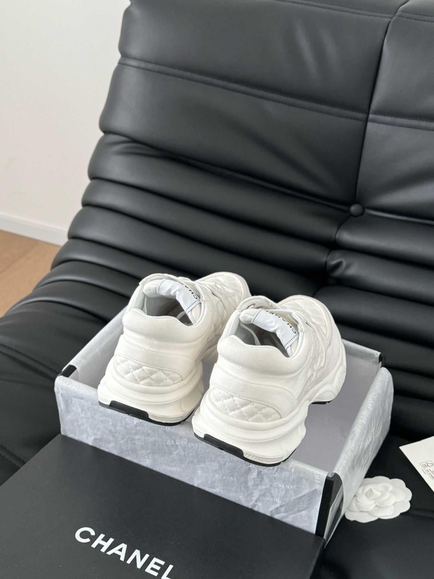 Sneakers Chanel Femme Blanc