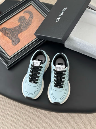 Sneakers Chanel Femme Bleu