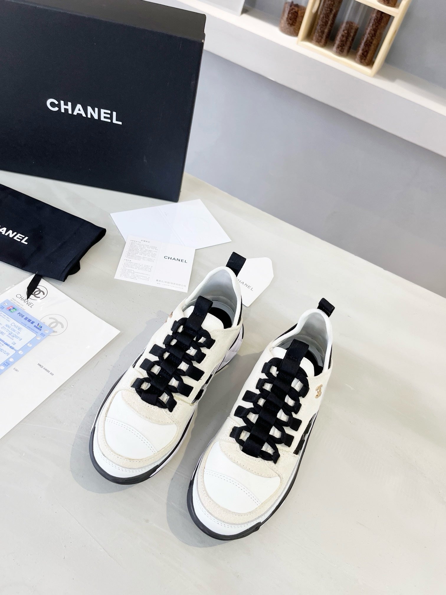 SNEAKERS CHANEL CRÈME