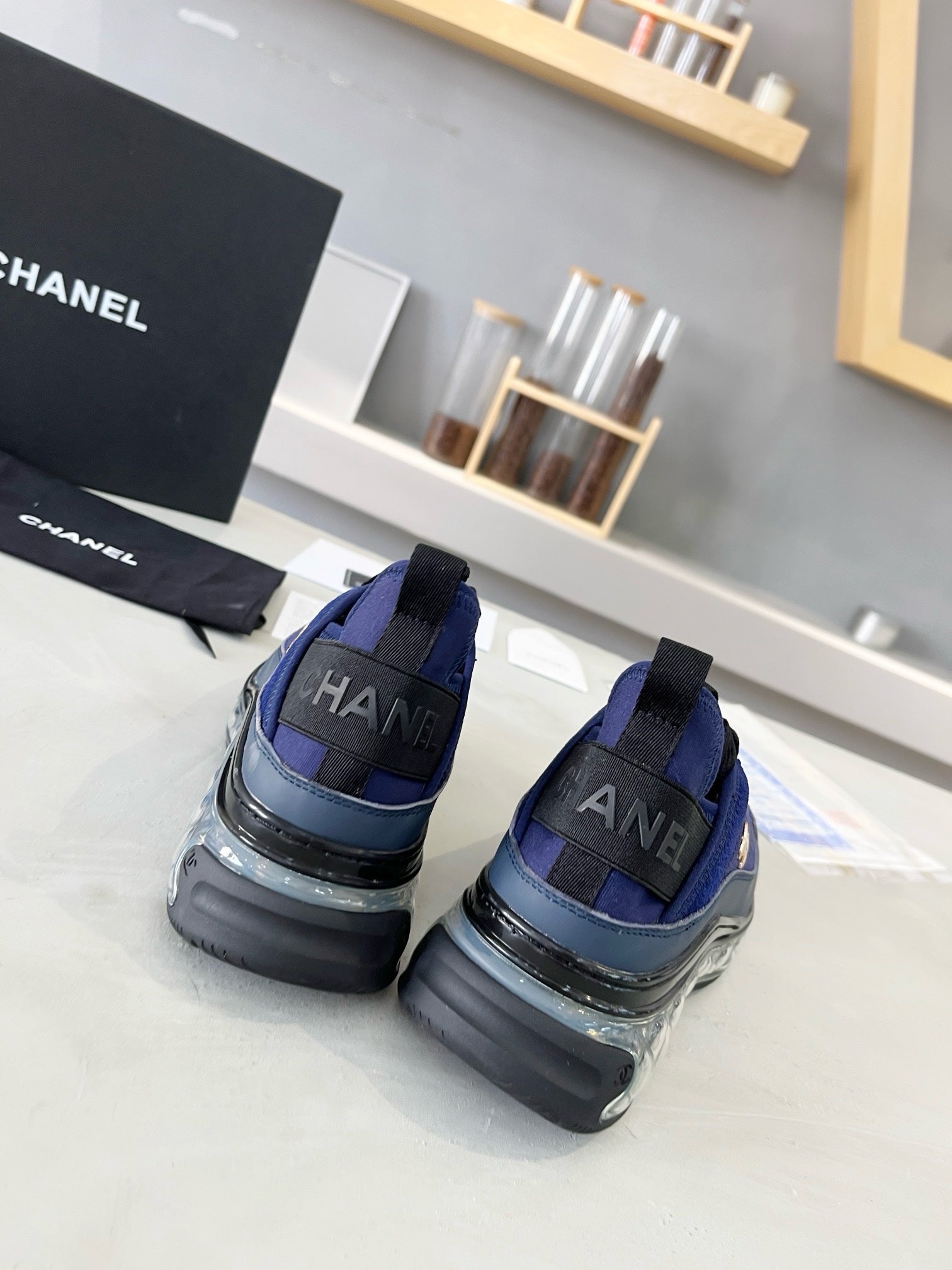 SNEAKERS CHANEL BLEU