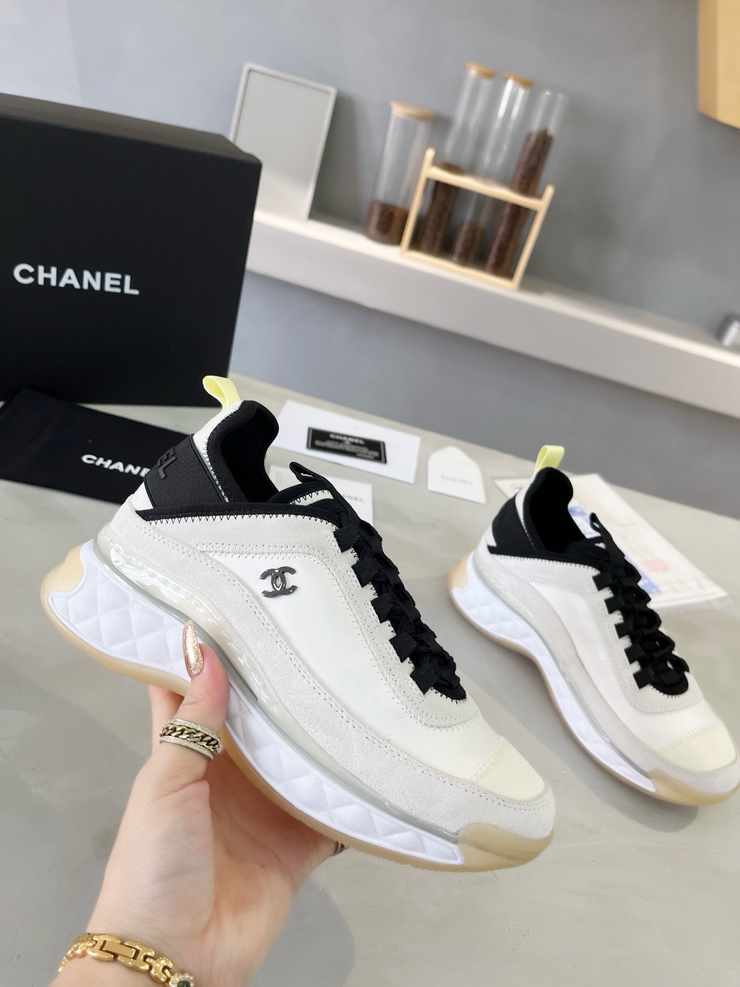 SNEAKERS CHANEL BLANC