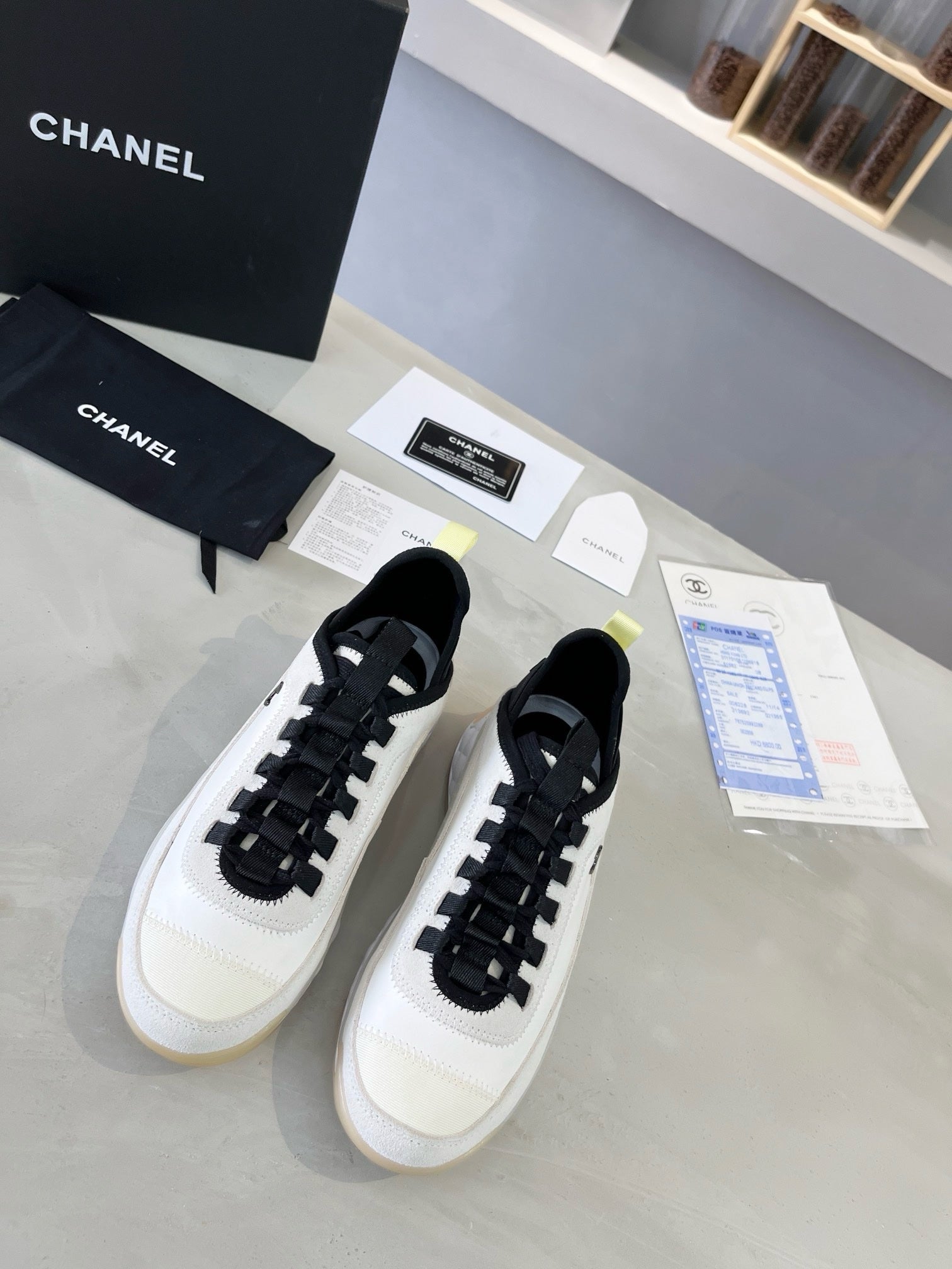 SNEAKERS CHANEL BLANC