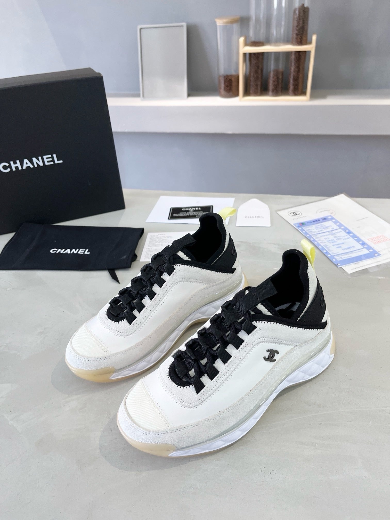 SNEAKERS CHANEL BLANC