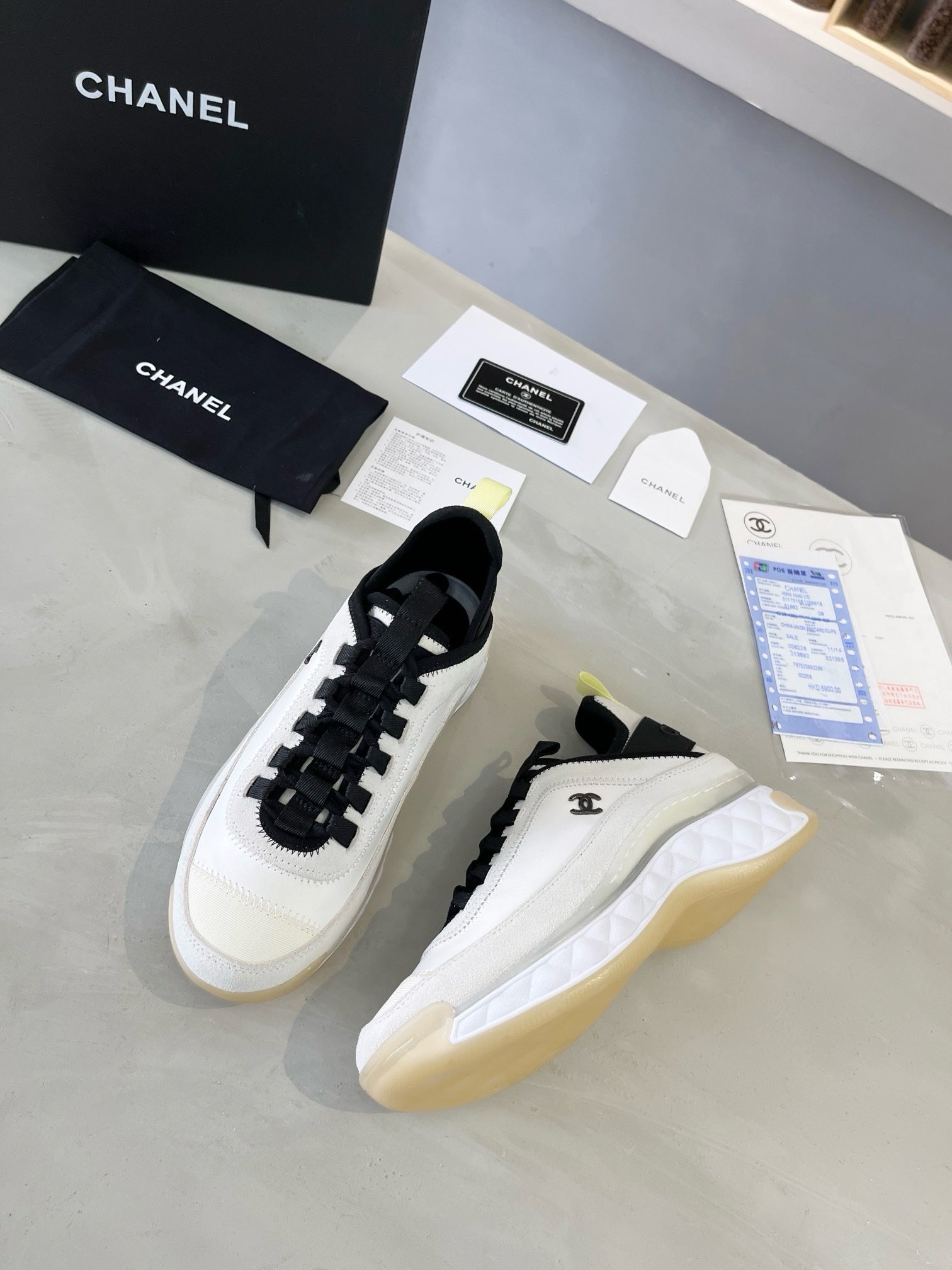 SNEAKERS CHANEL BLANC