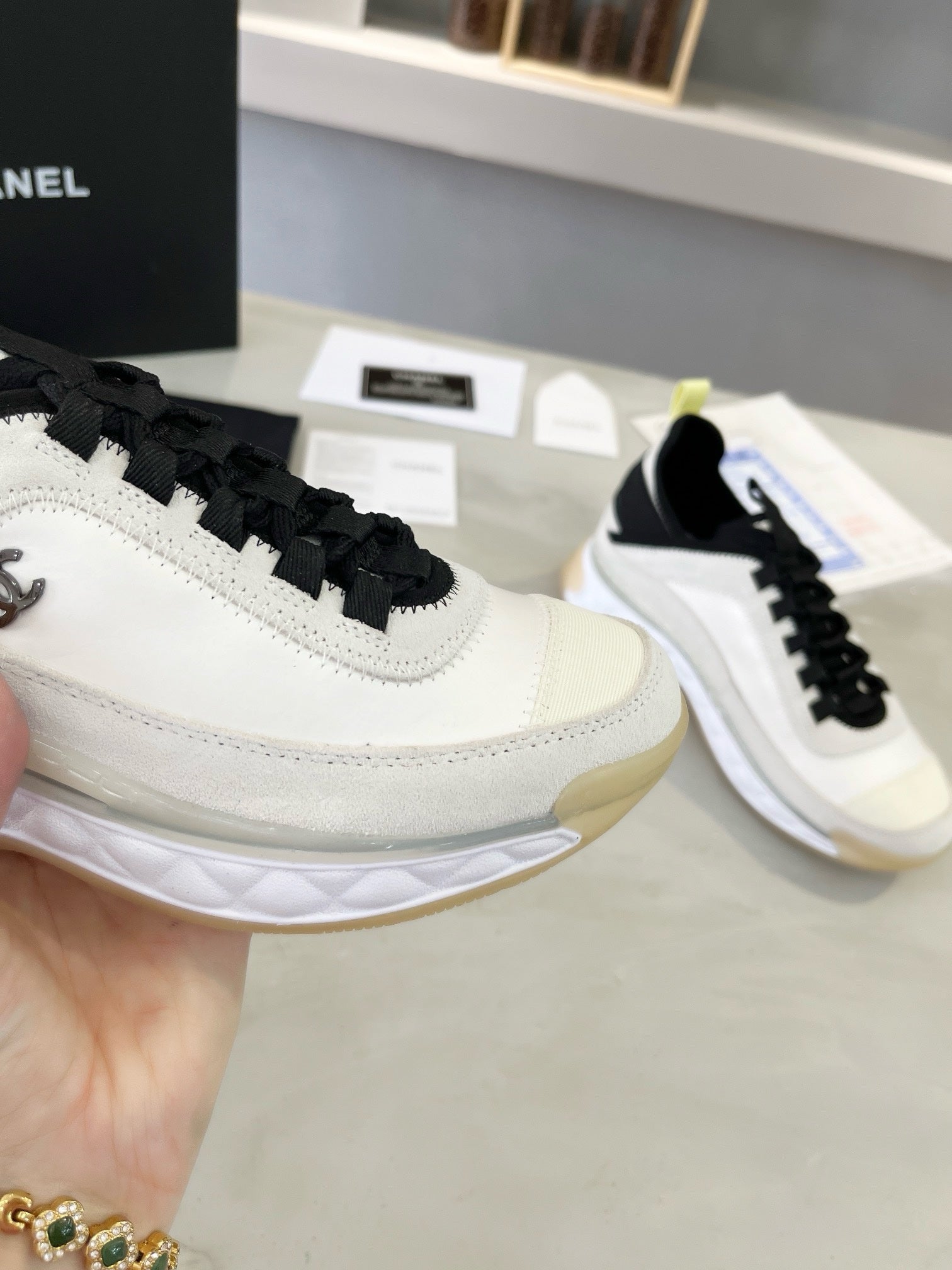 SNEAKERS CHANEL BLANC