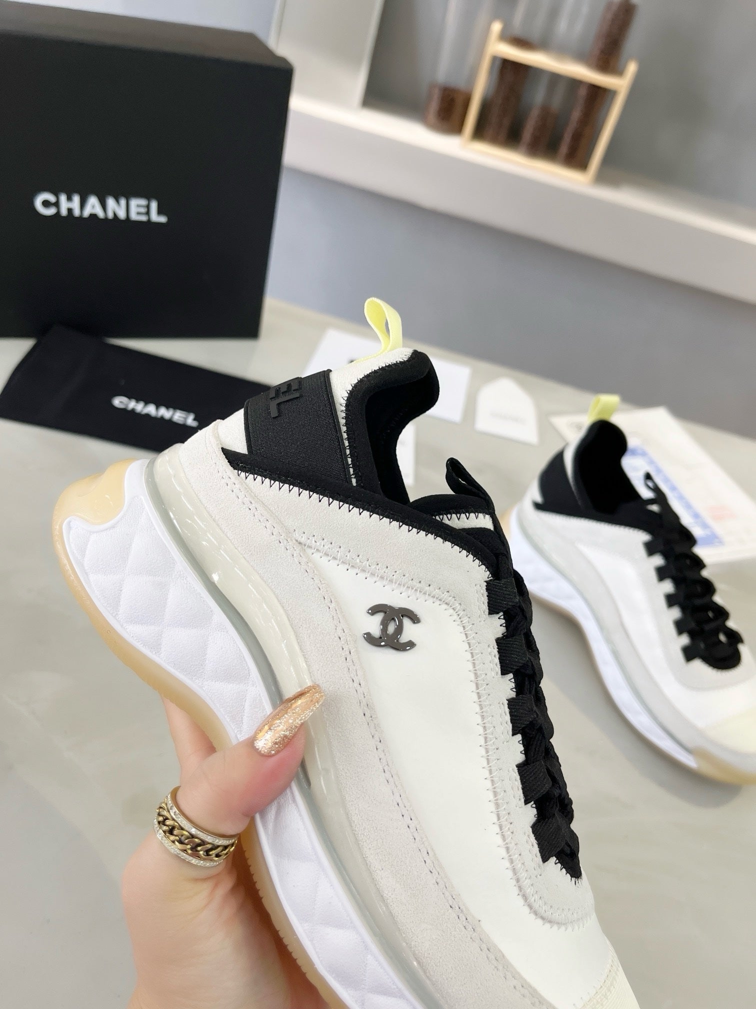 SNEAKERS CHANEL BLANC