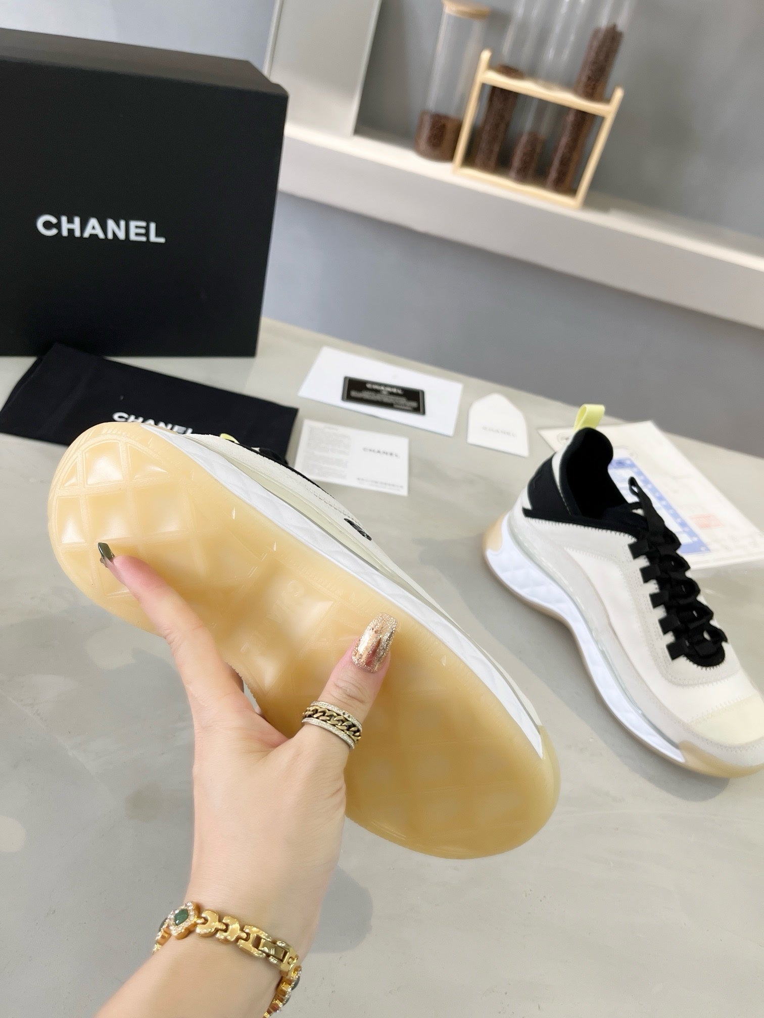 SNEAKERS CHANEL BLANC