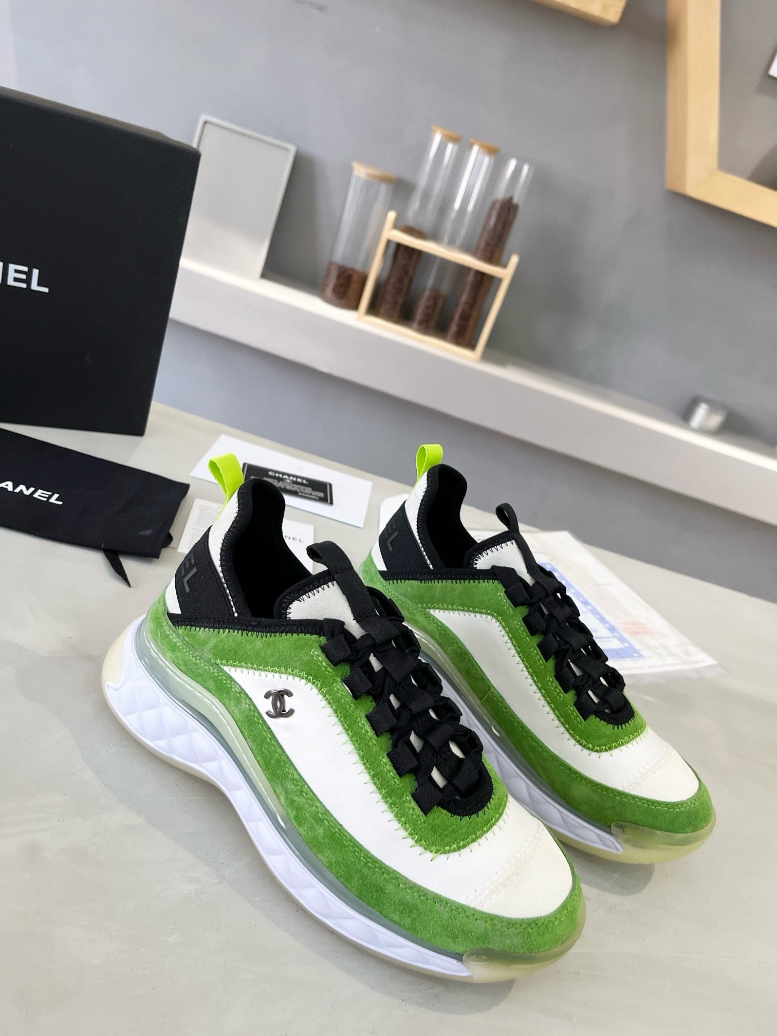 SNEAKERS CHANEL VERT