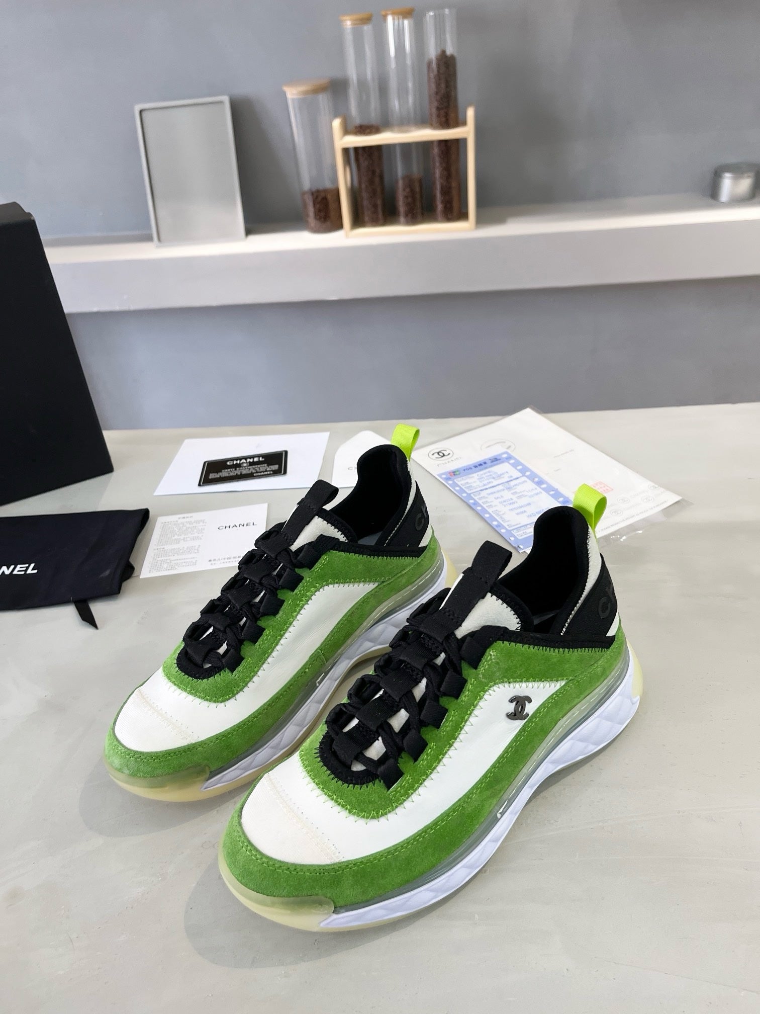 SNEAKERS CHANEL VERT
