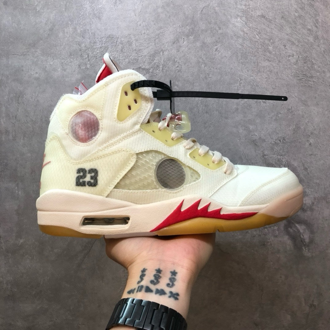 SNEAKERS AIR JORDAN 5 OFF WHITE