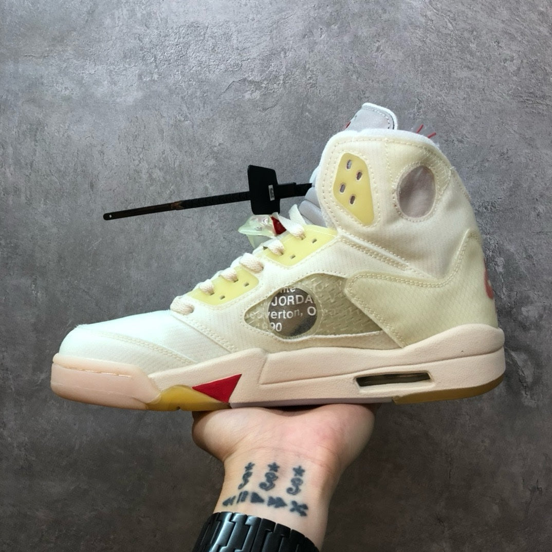 SNEAKERS AIR JORDAN 5 OFF WHITE