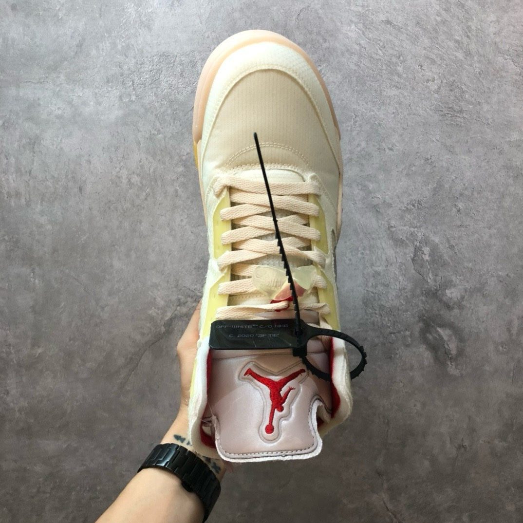SNEAKERS AIR JORDAN 5 OFF WHITE