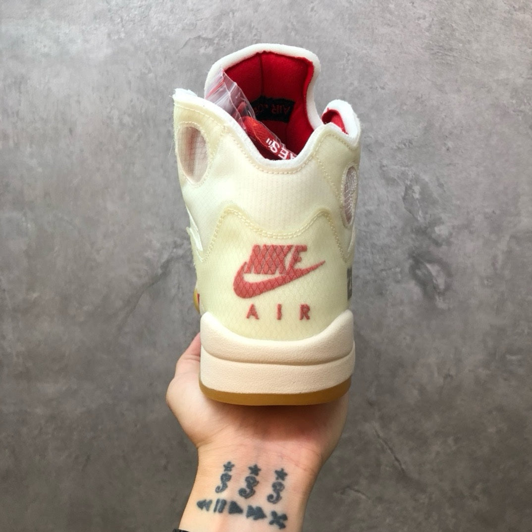 SNEAKERS AIR JORDAN 5 OFF WHITE