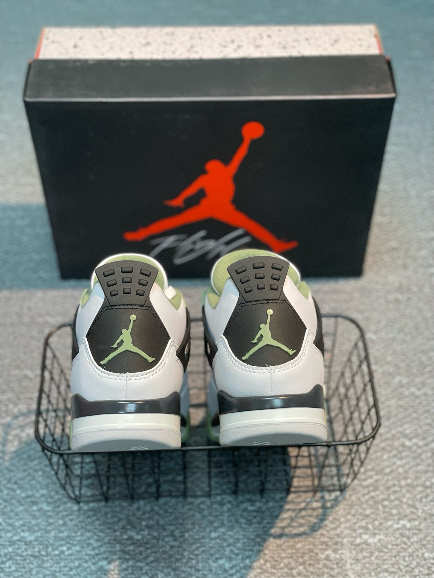 SNEAKERS AIR JORDAN 4 SEAFOAM