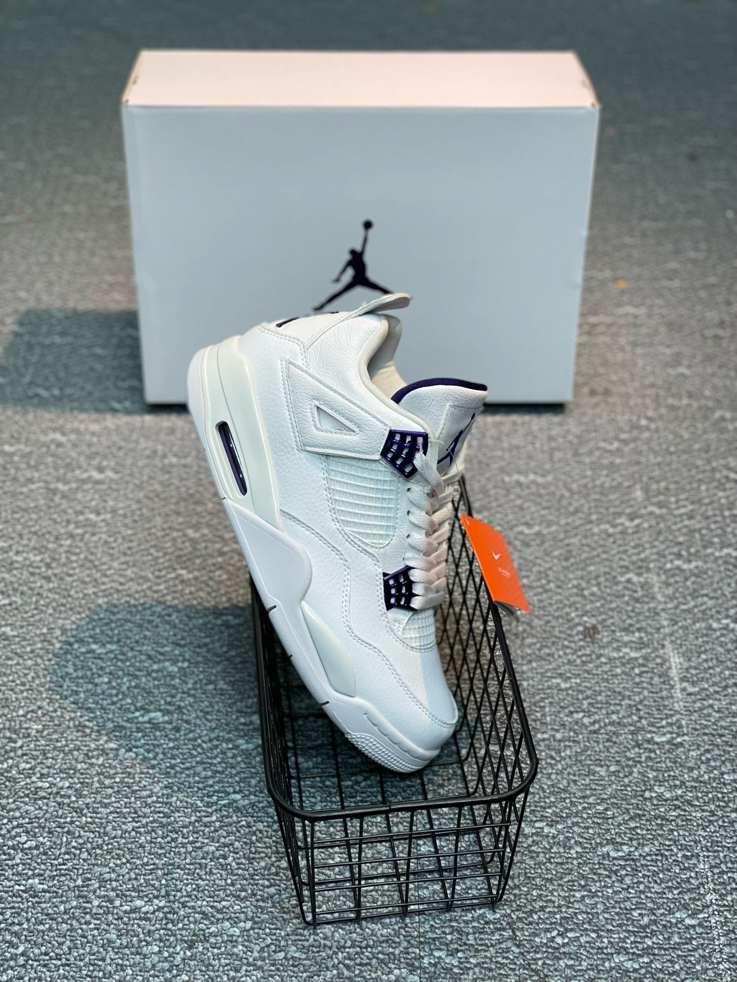 SNEAKERS AIR JORDAN 4 METALLIC PURPLE