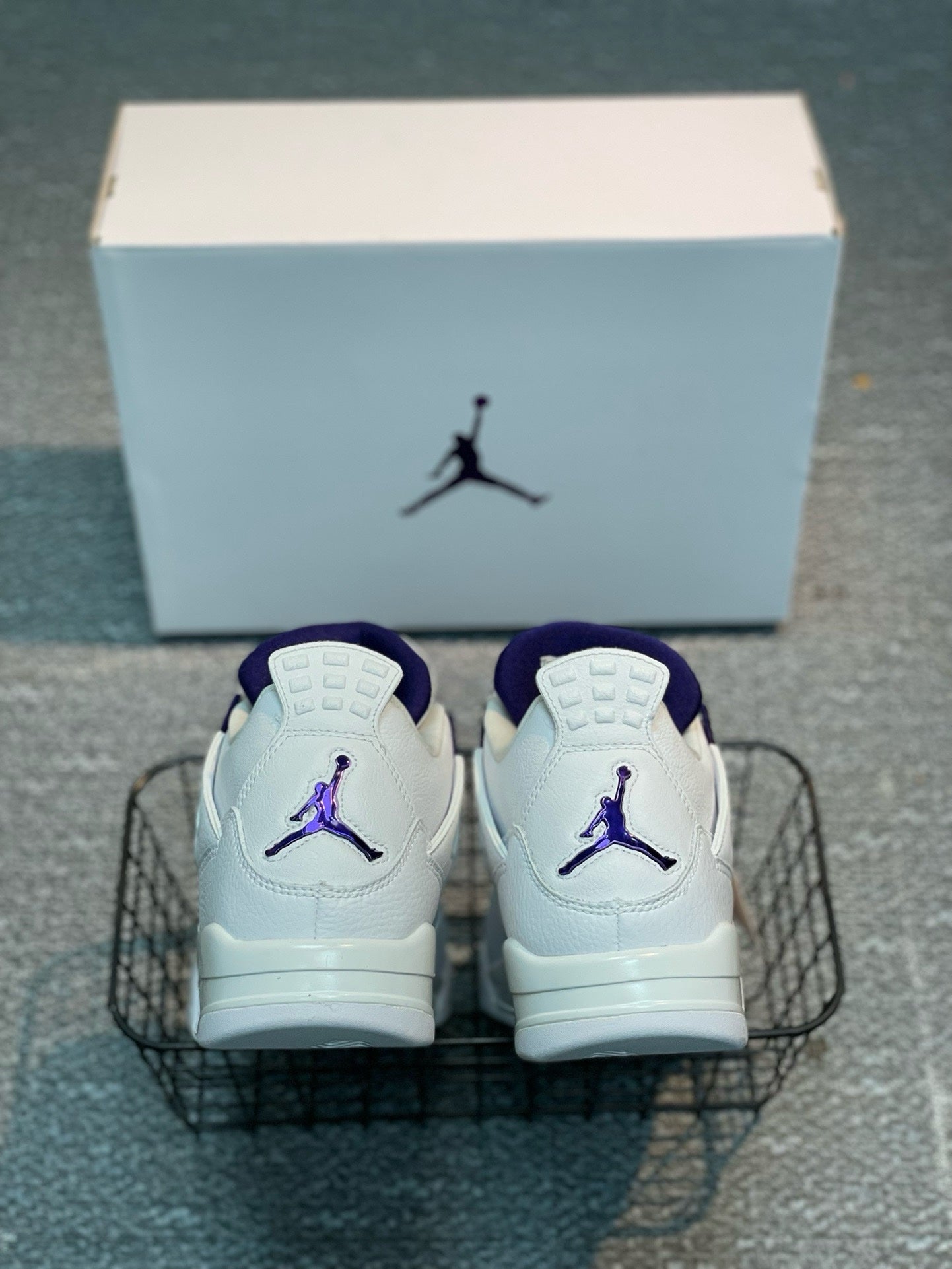 SNEAKERS AIR JORDAN 4 METALLIC PURPLE