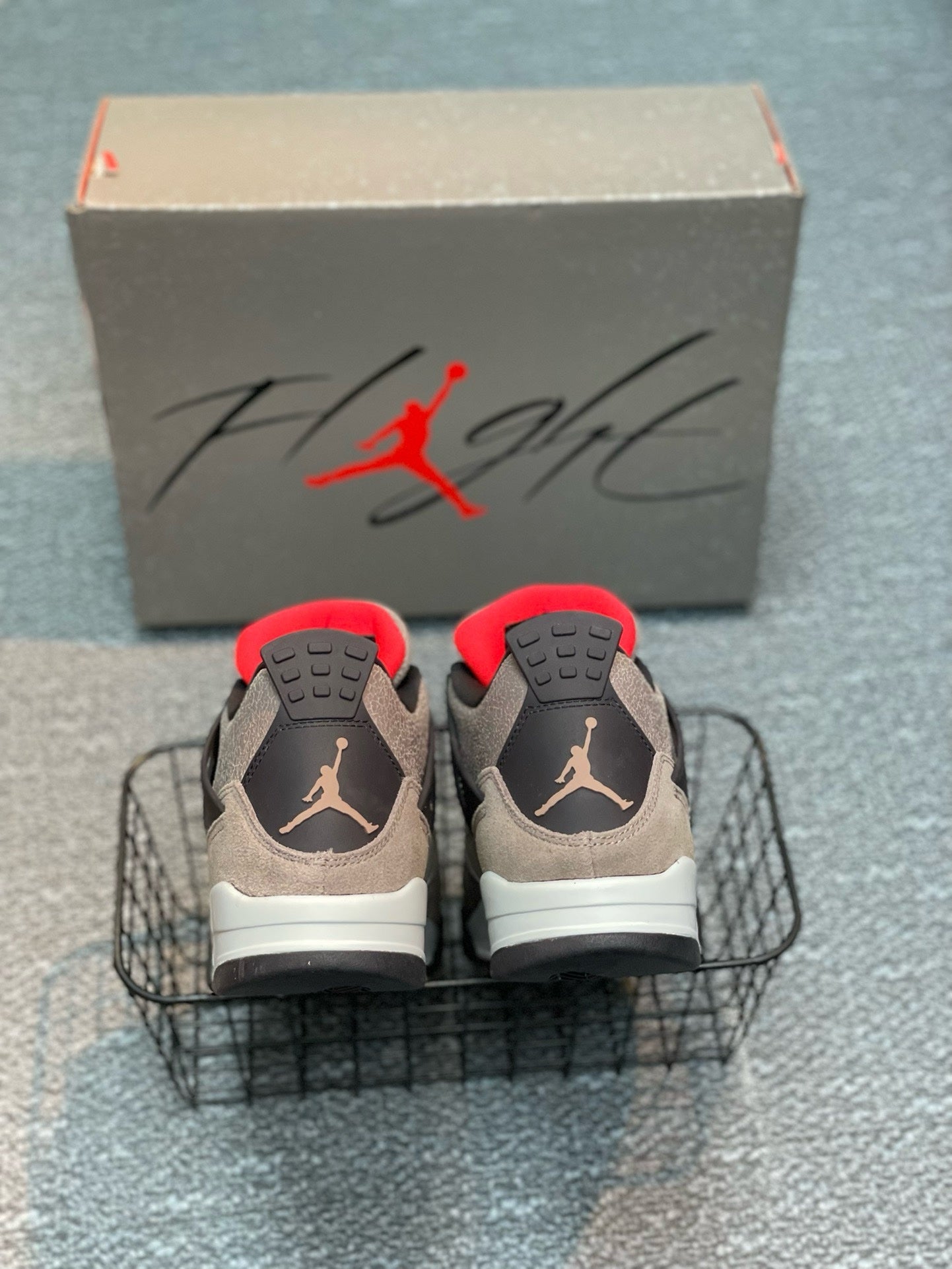 SNEAKERS AIR JORDAN 4 TAUPE