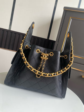 Sac Chanel Hobo 30 Noir