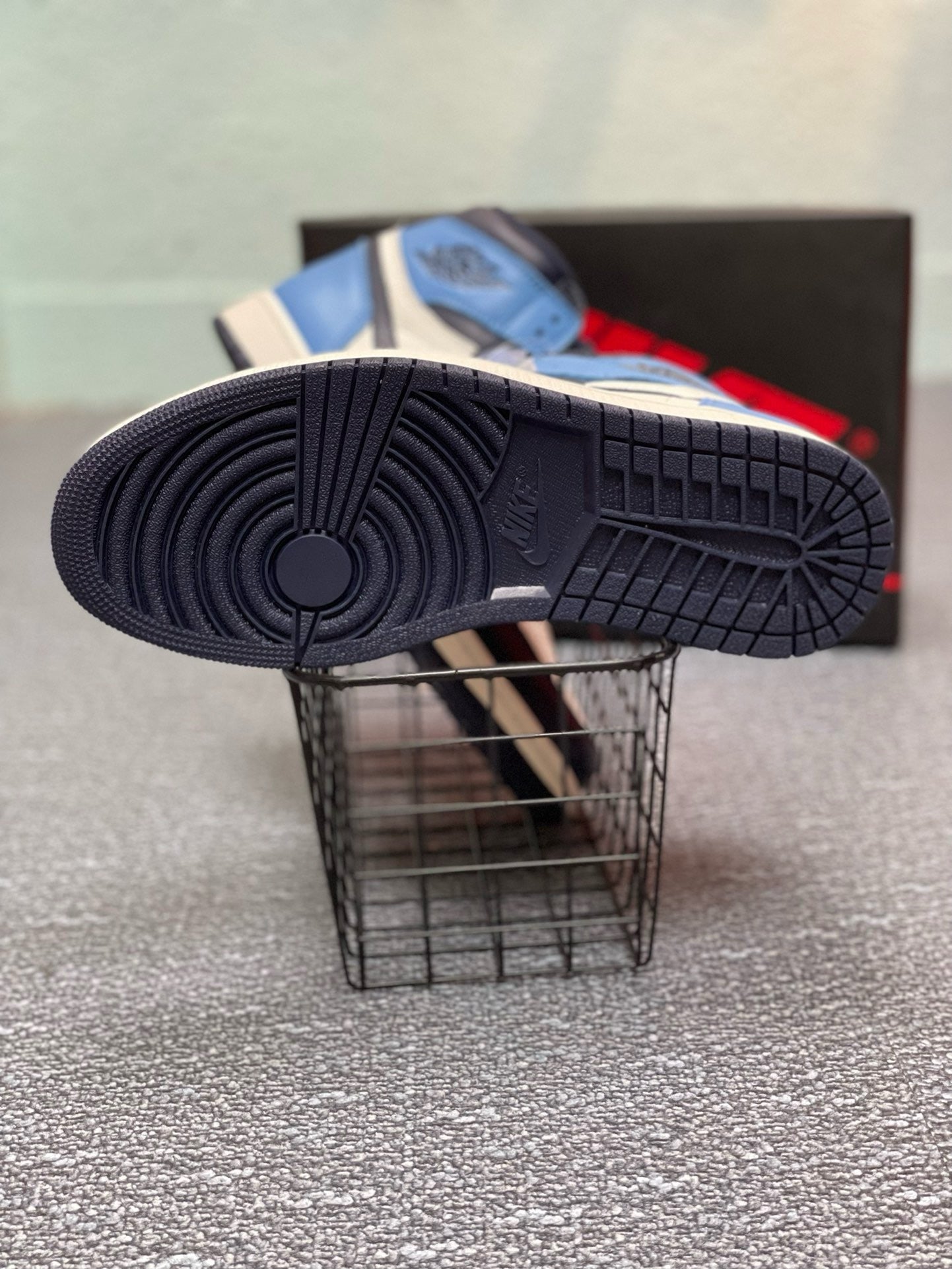 SNEAKERS AIR JORDAN 1 HIGH OBSIDIAN