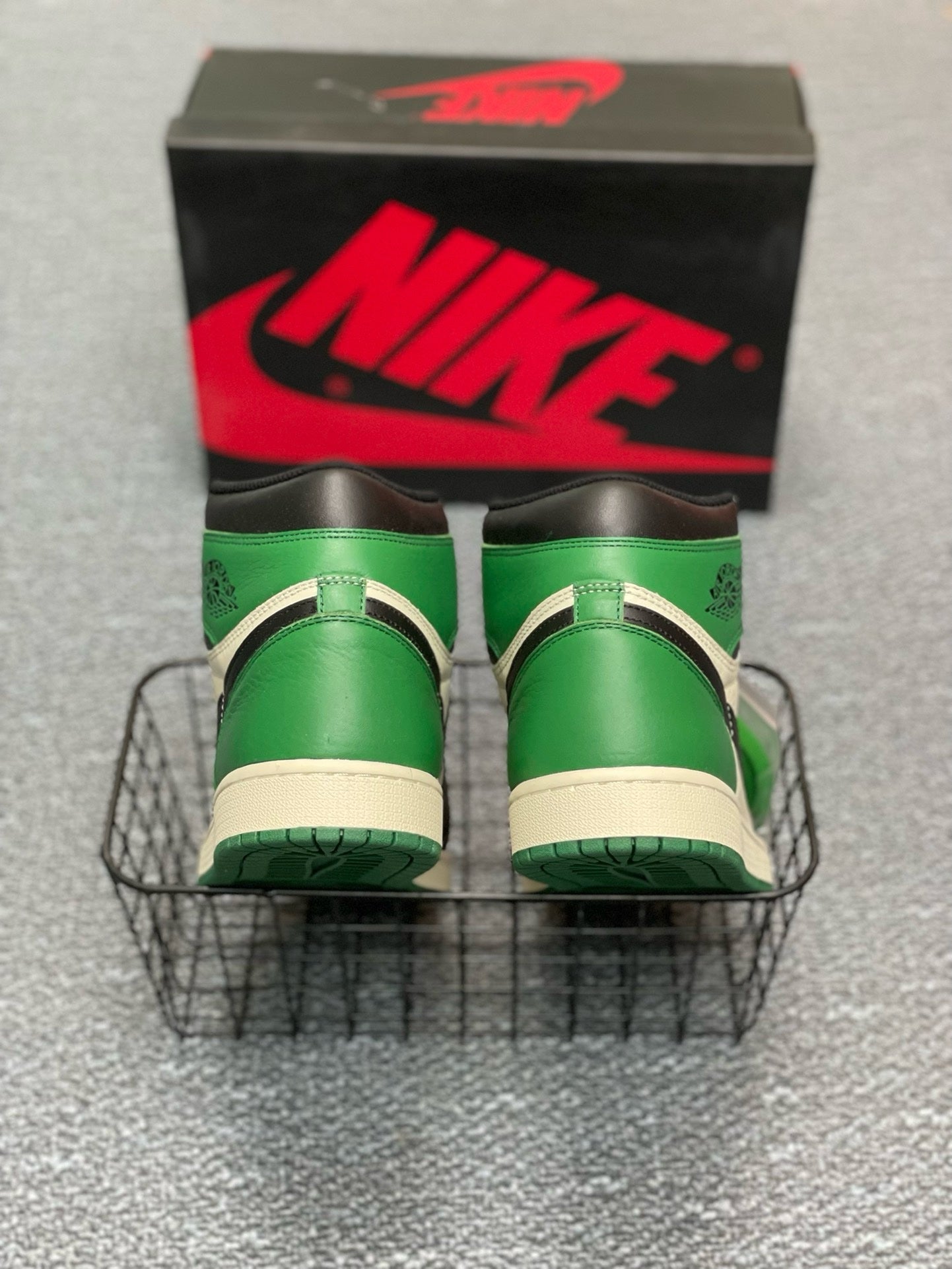SNEAKERS AIR JORDAN 1 HIGH LUCKY GREEN