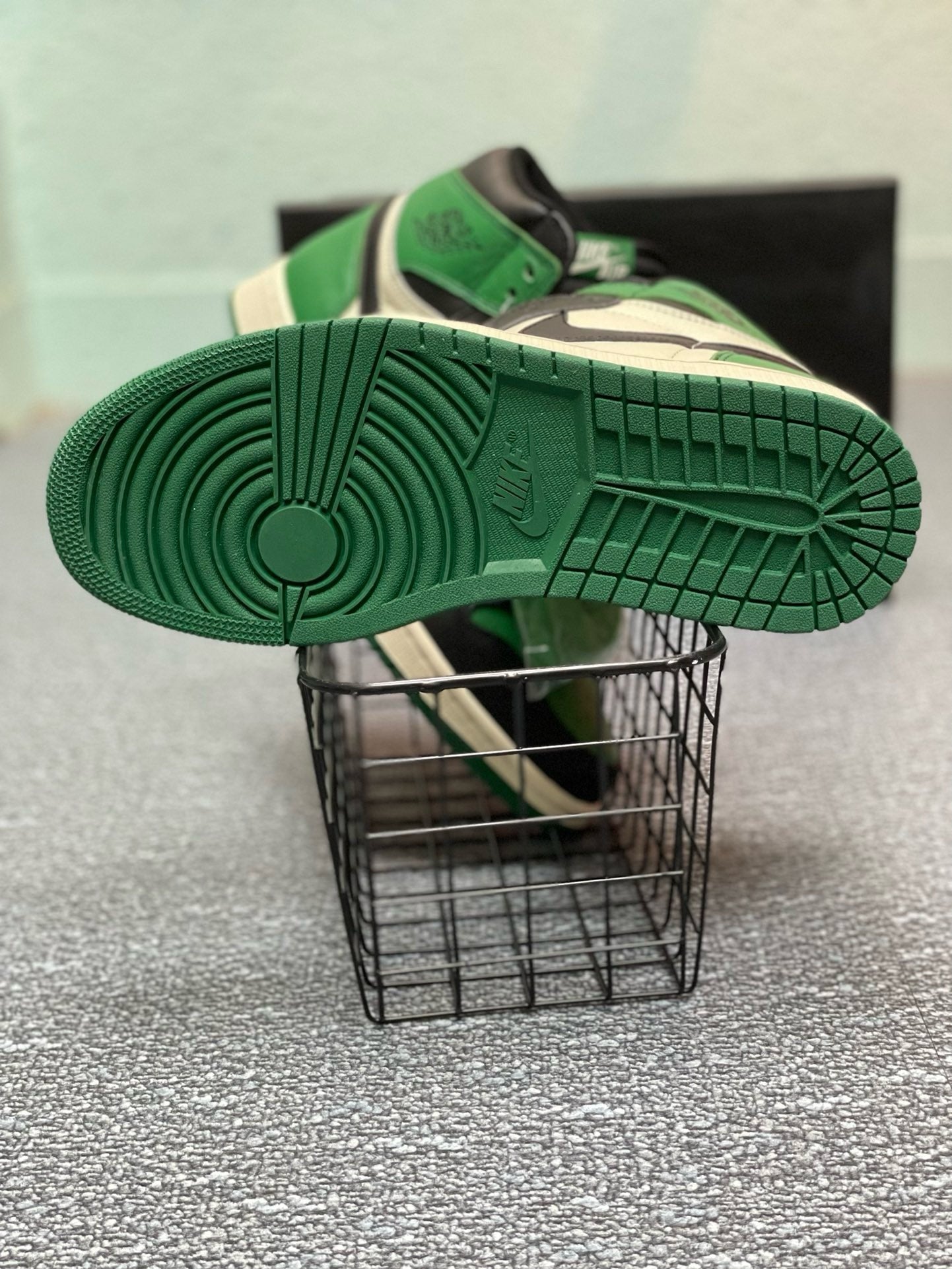 SNEAKERS AIR JORDAN 1 HIGH LUCKY GREEN
