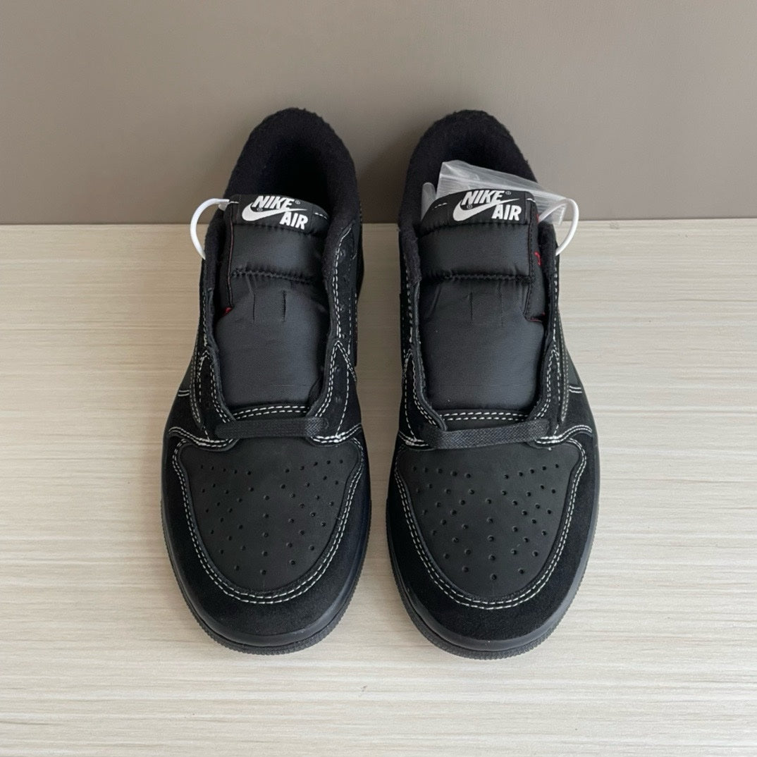 SNEAKERS AIR JORDAN 1 LOW TRAVIS SCOTT BLACK PHANTOM